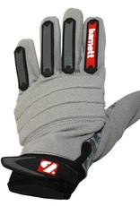 FKG-02 New generation linebacker football gloves, LB,RB,TE, grey
