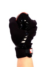 FKG-02 New generation linebacker football gloves, LB,RB,TE, black