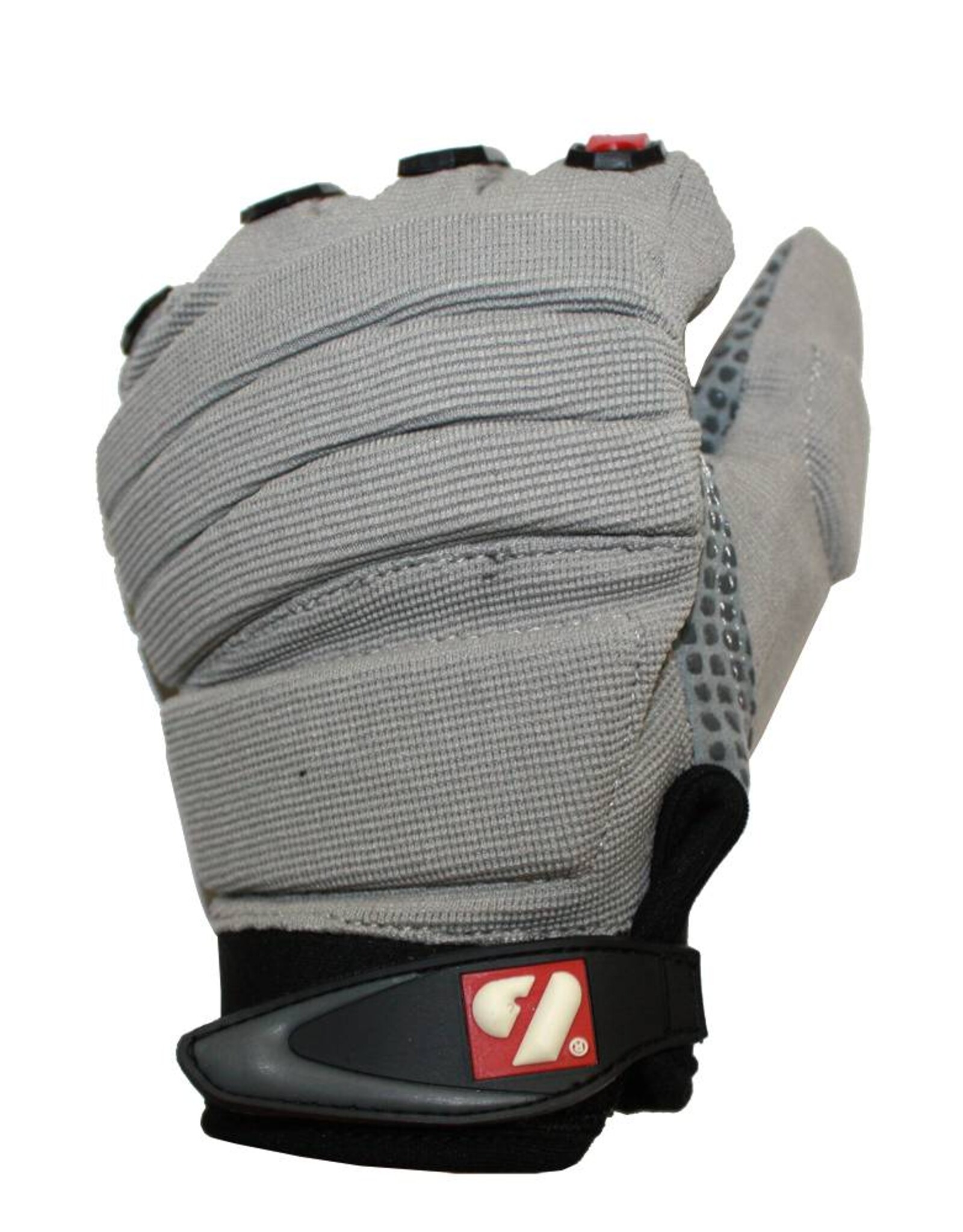FLG-02 New generation linemen football gloves, OL,DL, grey