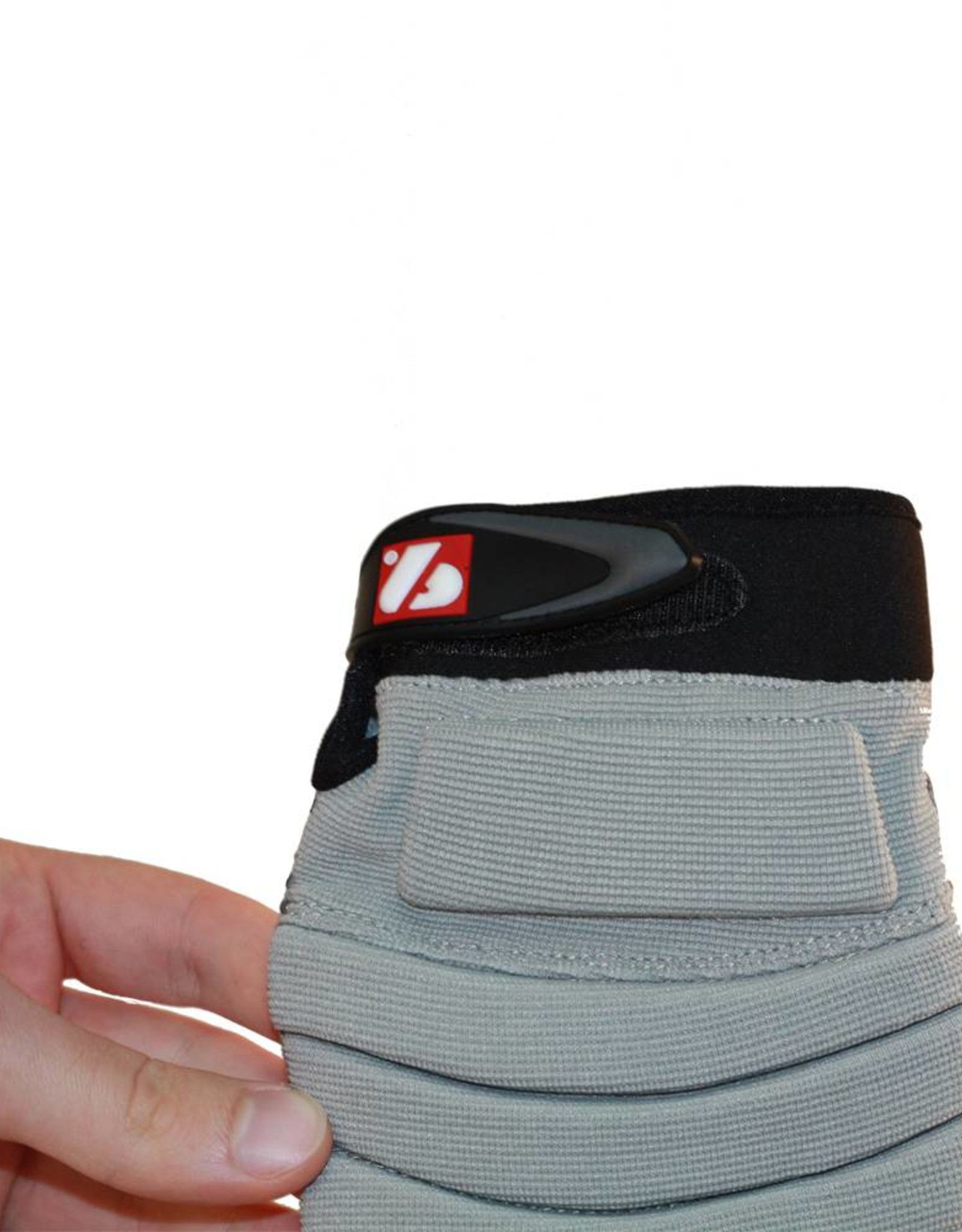 FLG-02 New generation linemen football gloves, OL,DL, grey