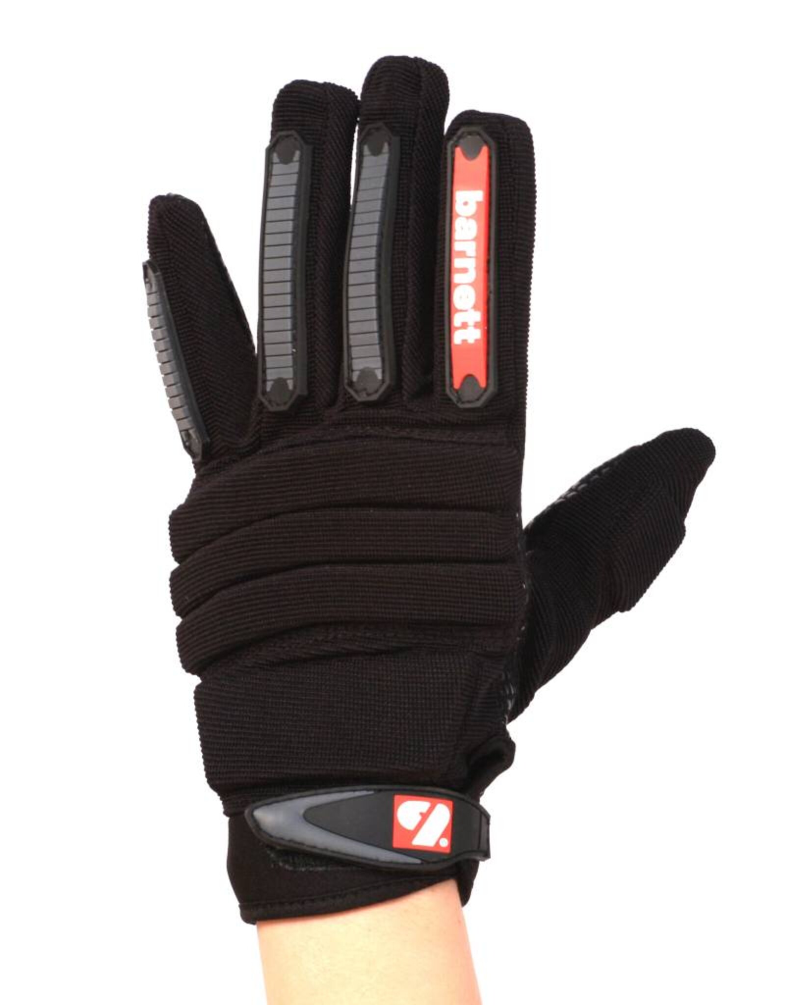 FLG-02 New generation linemen football gloves, OL,DL, black