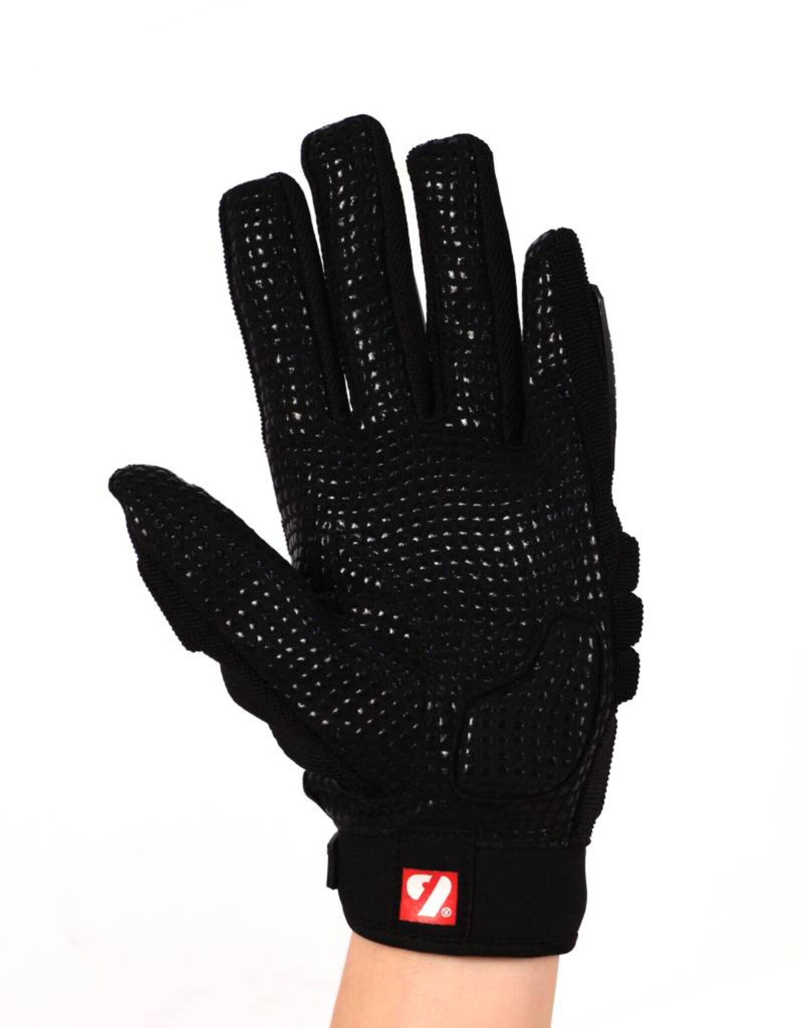 FLG-02 New generation linemen football gloves, OL,DL, black