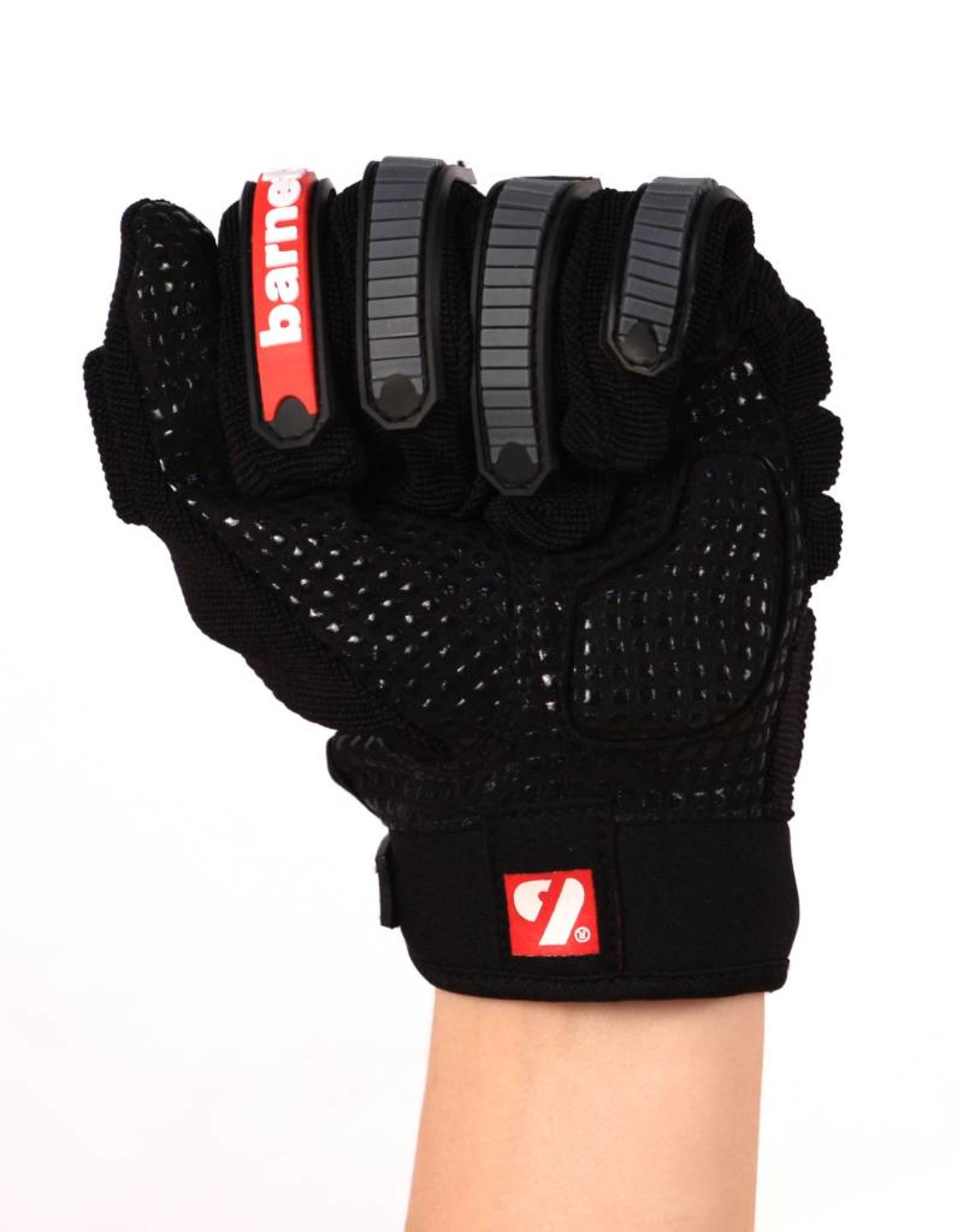 FLG-02 New generation linemen football gloves, OL,DL, black