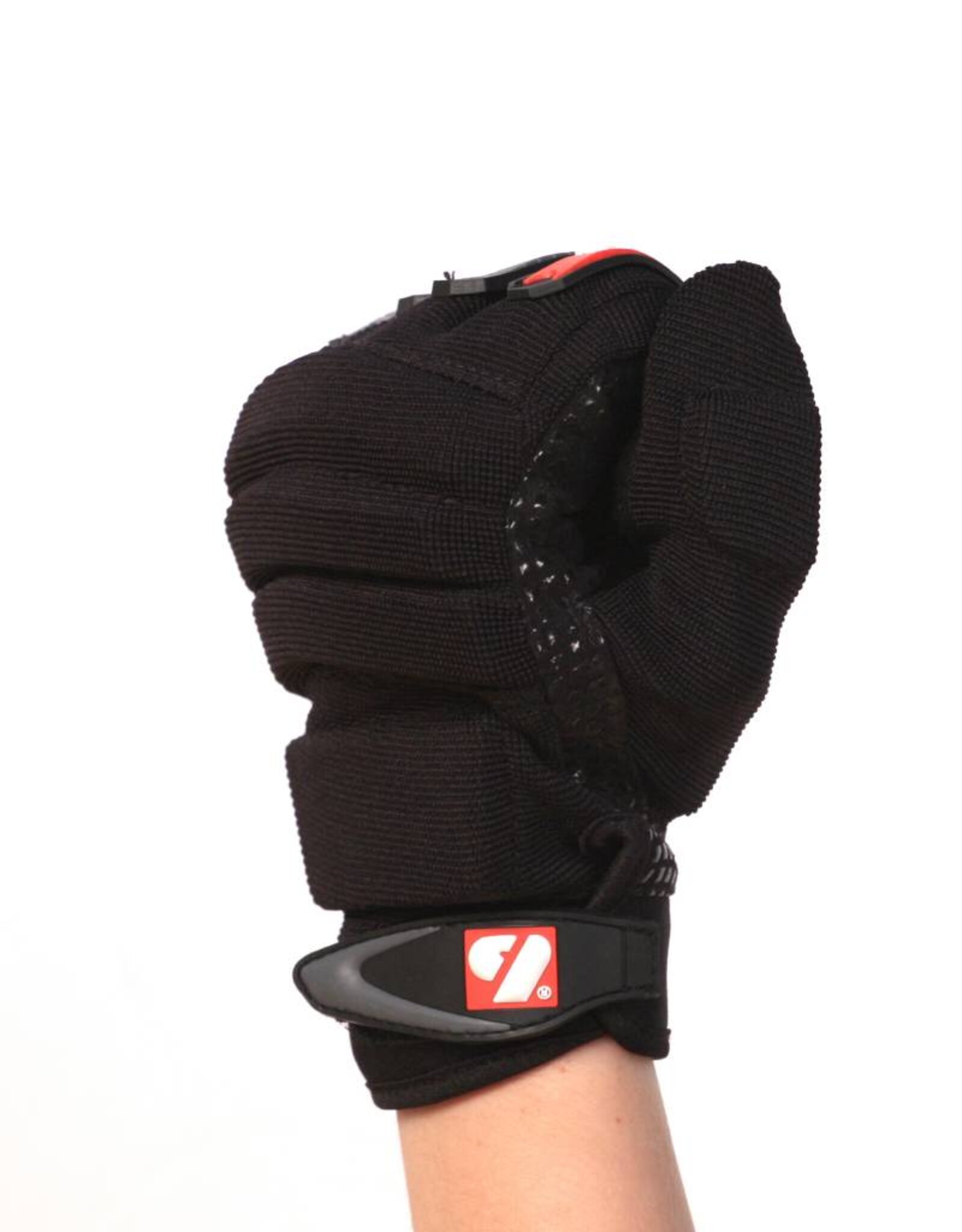 FLG-02 New generation linemen football gloves, OL,DL, black