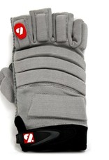 FLGC-02 New generation linemen football gloves, short fingers,, OL,DL, grey