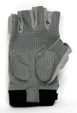 FLGC-02 New generation linemen football gloves, short fingers,, OL,DL, grey