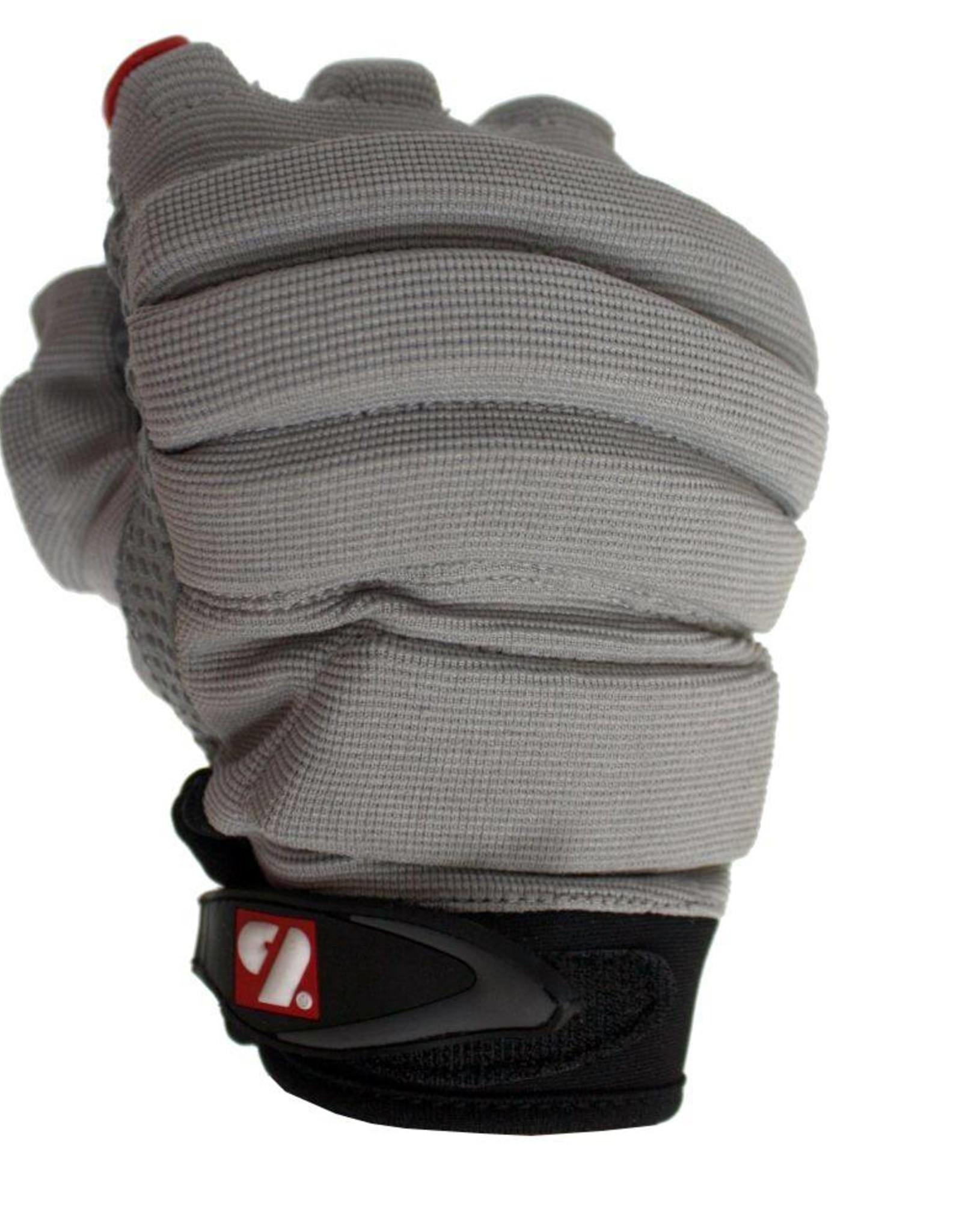 FLGC-02 New generation linemen football gloves, short fingers,, OL,DL, grey