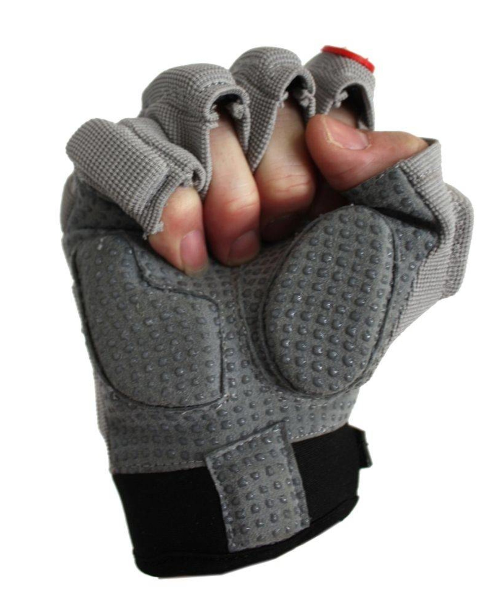 FLGC-02 New generation linemen football gloves, short fingers,, OL,DL, grey