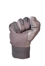 FKG-03 High level linebacker football gloves, LB,RB,TE, grey