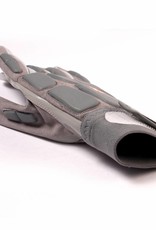 FKG-03 High level linebacker football gloves, LB,RB,TE, grey
