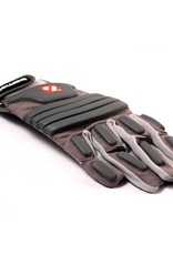 FLG-03 Exceptional linemen gloves, OL,DL, grey