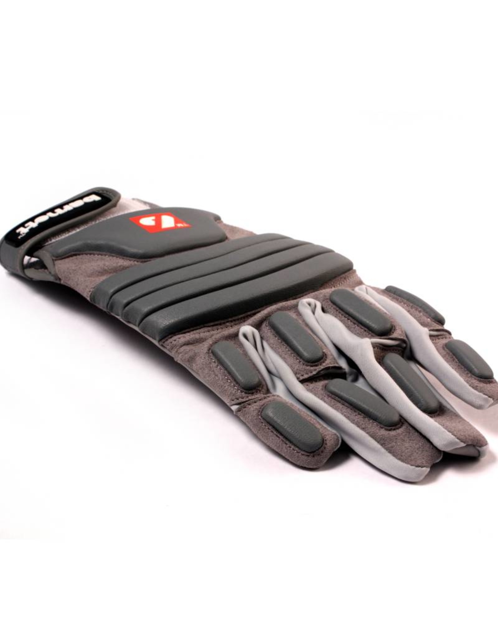 FLG-03 Exceptional linemen gloves, OL,DL, grey