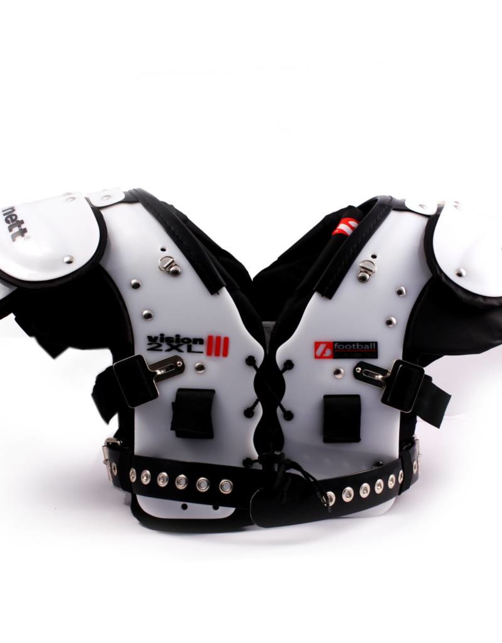 VISION III Football shoulder pad, FB-LB-TE-OL-DL