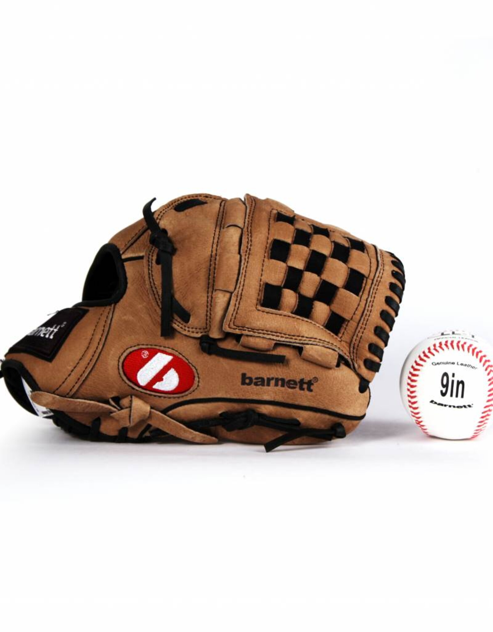 GBSL-2 Baseball set glove and ball, senior, leather (SL-120, LL-1)