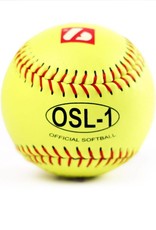 OSL-1 High competition softball, size 12", yellow, 1 dozen