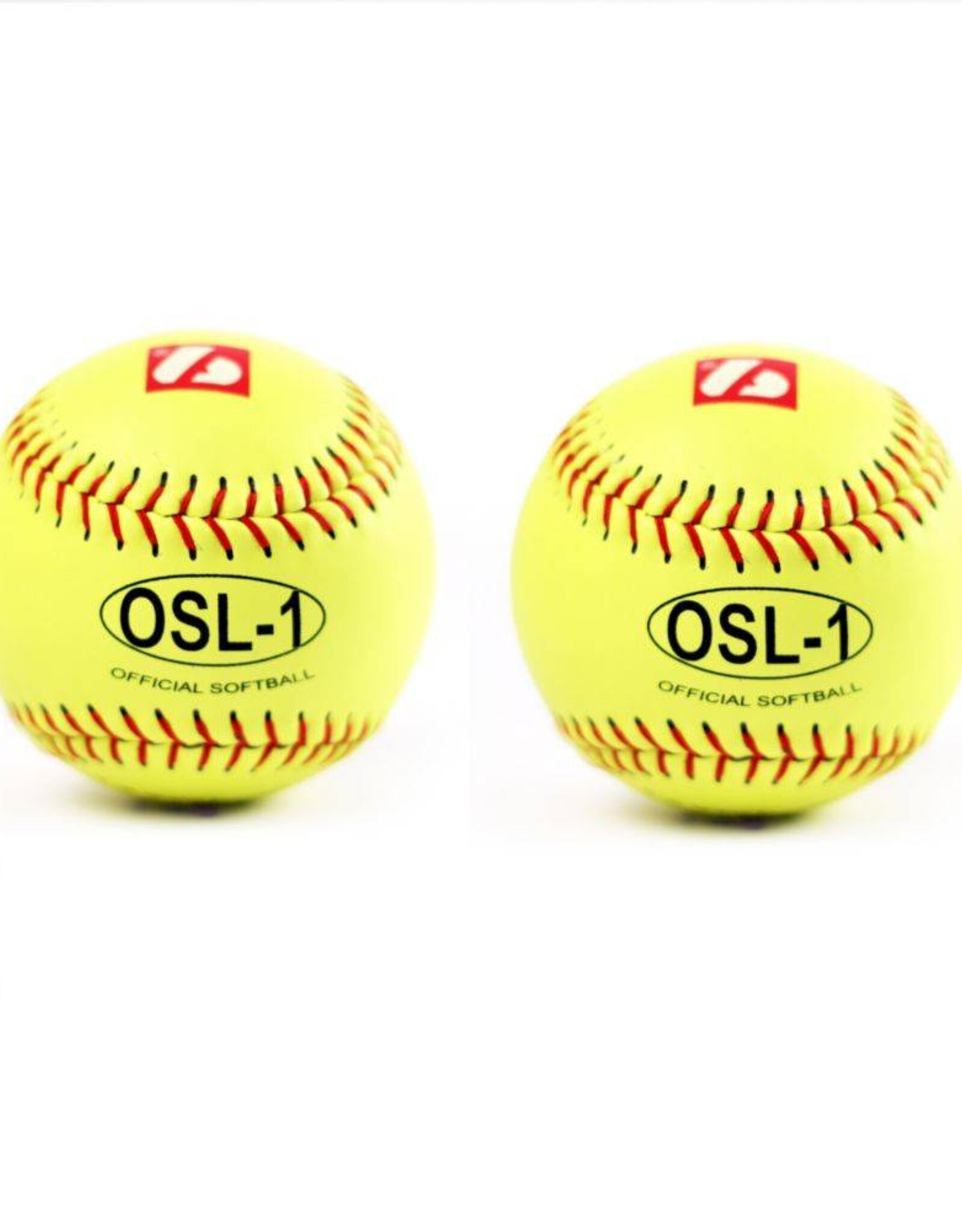 OSL-1 High competition softball, size 12", yellow, 2 pieces