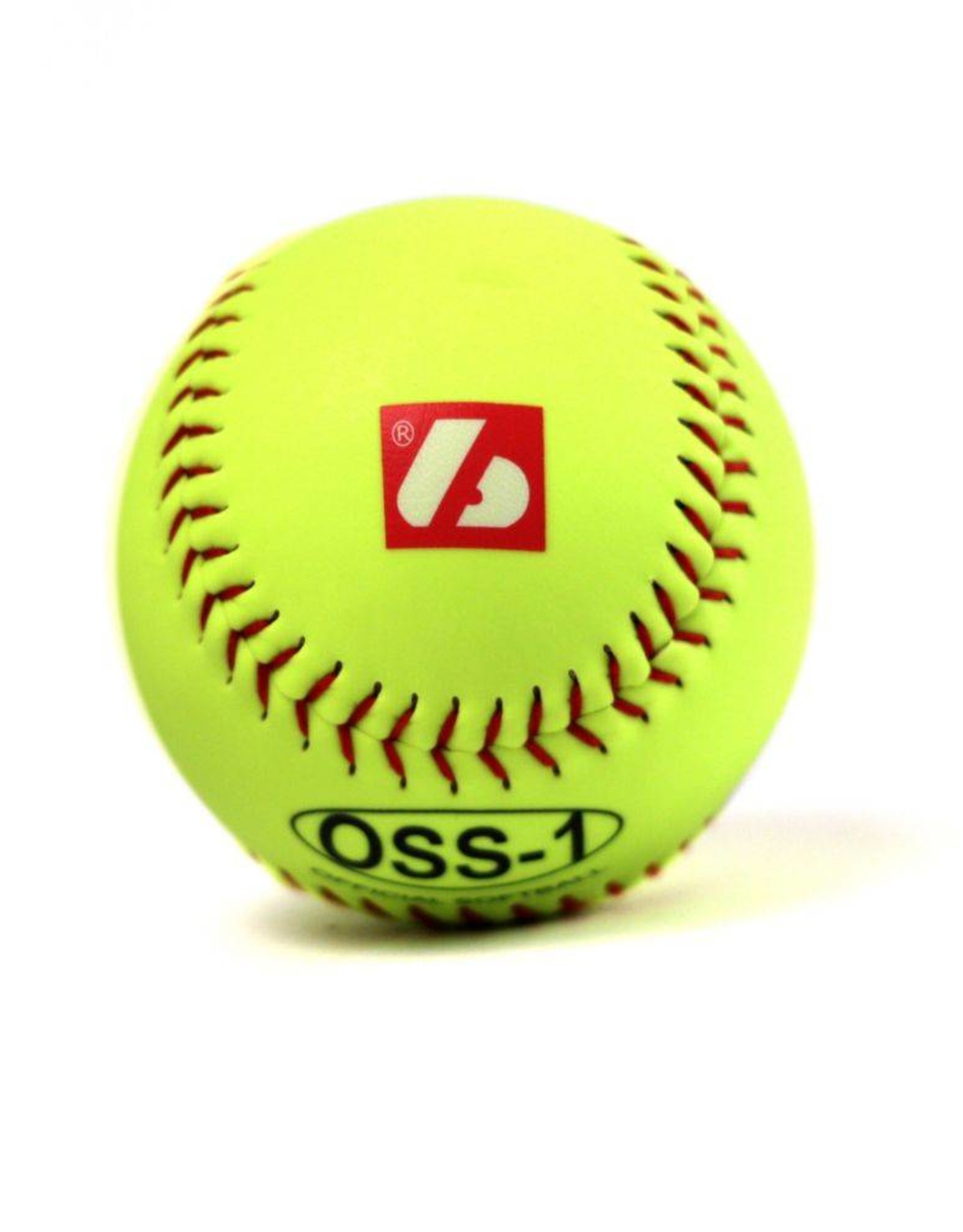 OSS-1 Practice softball ball, size 12", yellow, 1 dozen