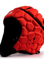 HEAT PRO competition rugby headgear, red