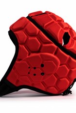 HEAT PRO competition rugby headgear, red