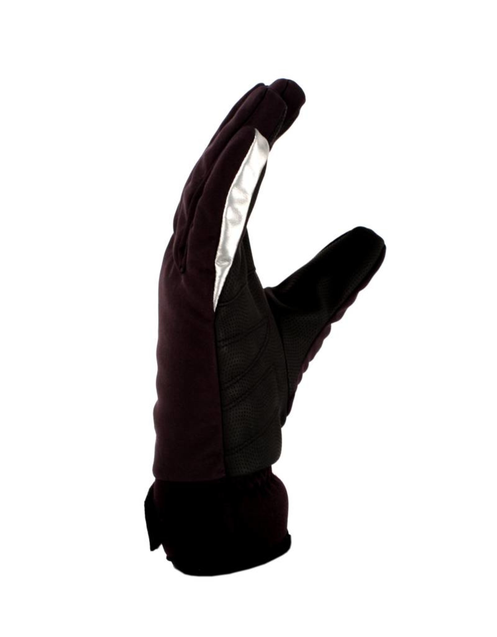 NBG-07 Winter softshell ski gloves, black