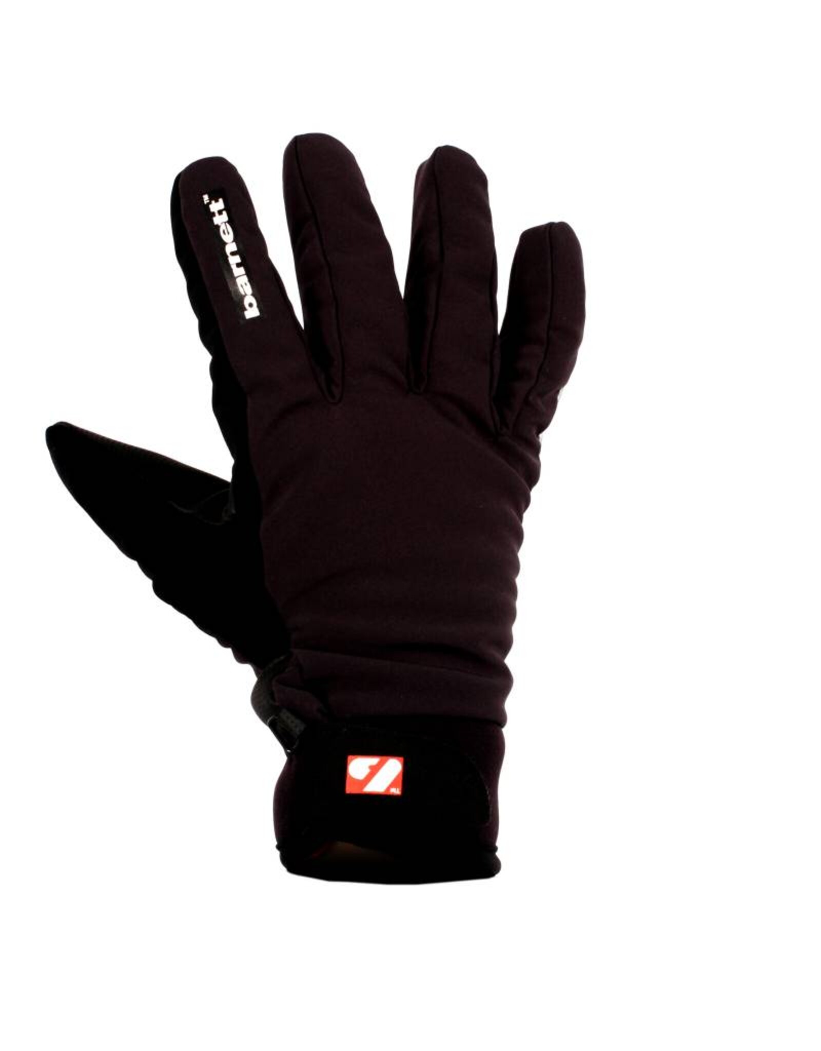 NBG-07 Winter softshell ski gloves, black