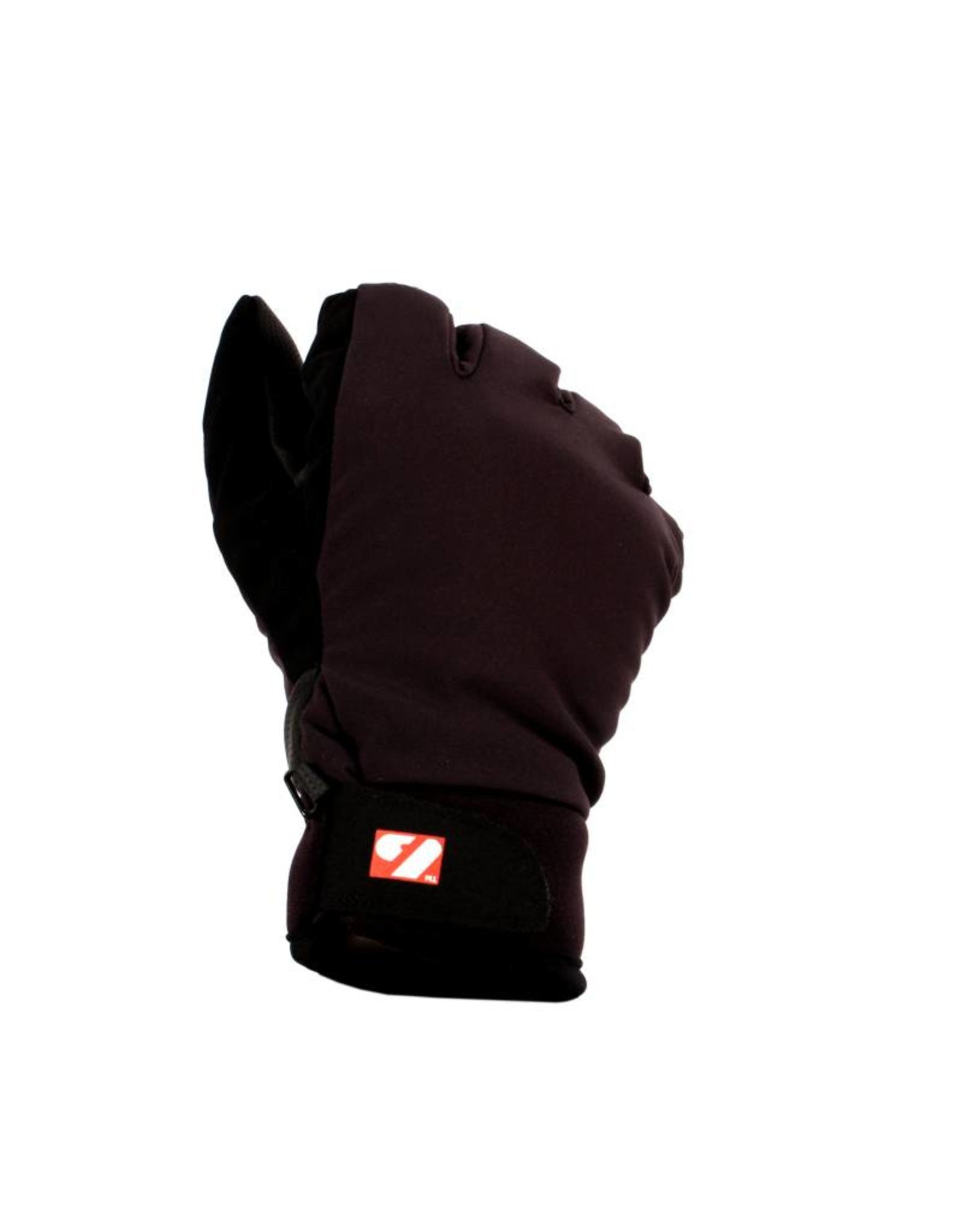 NBG-07 Winter softshell ski gloves, black