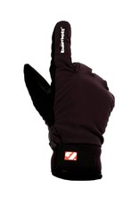 NBG-07 Winter softshell ski gloves, black