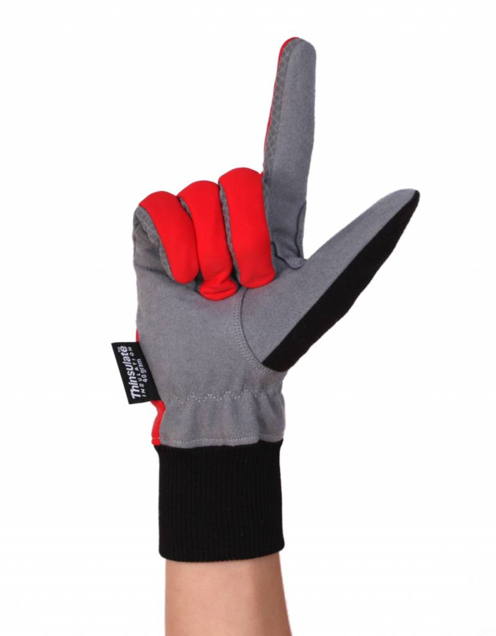 NBG-08 Cross country gloves, red, for outside temperatures 23°F/5°F (-5/-15°C)