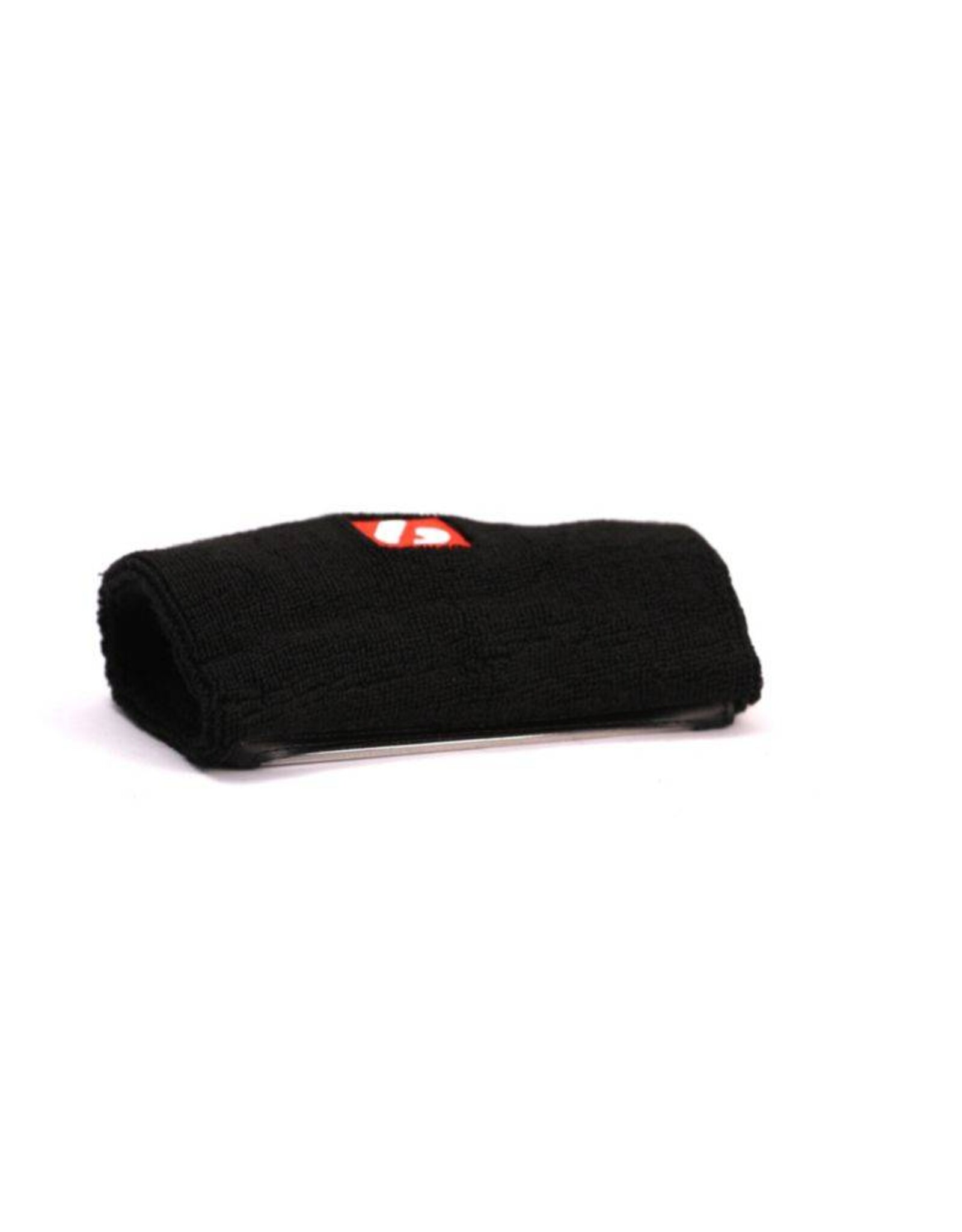 QB COACH Wrist sweatband, with transparent pocket