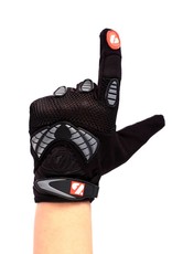 FRG-02 New generation receiver football gloves, black