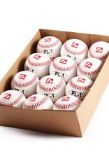 PL-1 Elite match baseballs, Size 9" White, 1 dozen