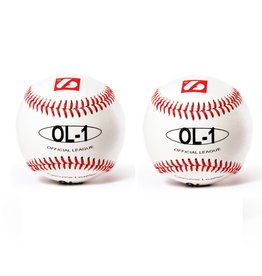 OL-1 Competition baseballs, Size 9" White, 2 pieces