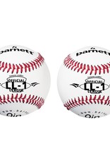 LL-1 Match and practice baseballs, Size 9", White, 2 pieces
