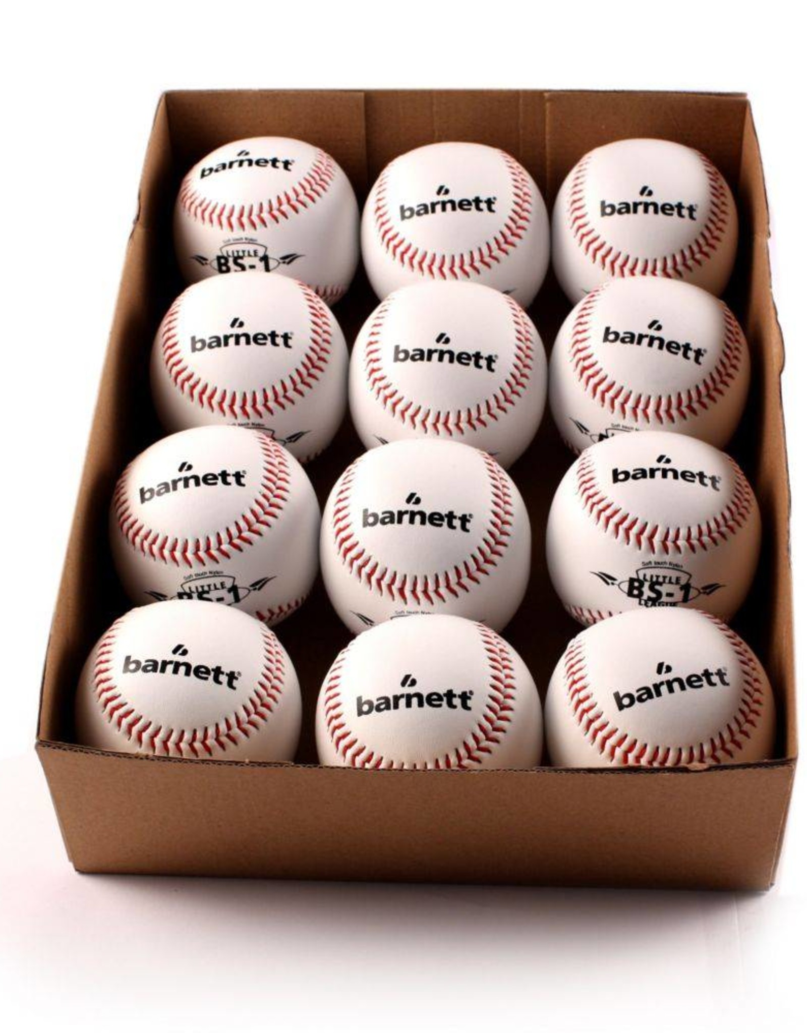 BS-1 Practice baseballs, Size 9", White, 1 dozen