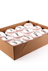 BS-1 Practice baseballs, Size 9", White, 1 dozen