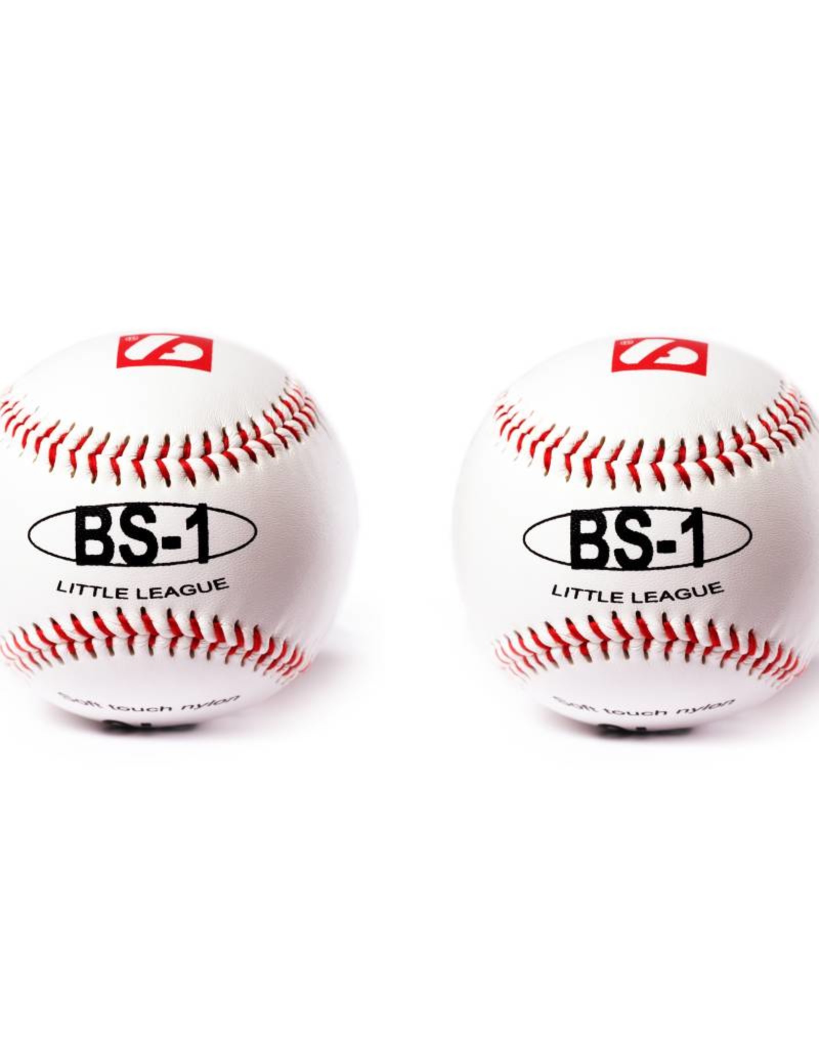 BS-1 Baseboll Boll Träning Nybörjare, 9" (inch), Vit, 2 st