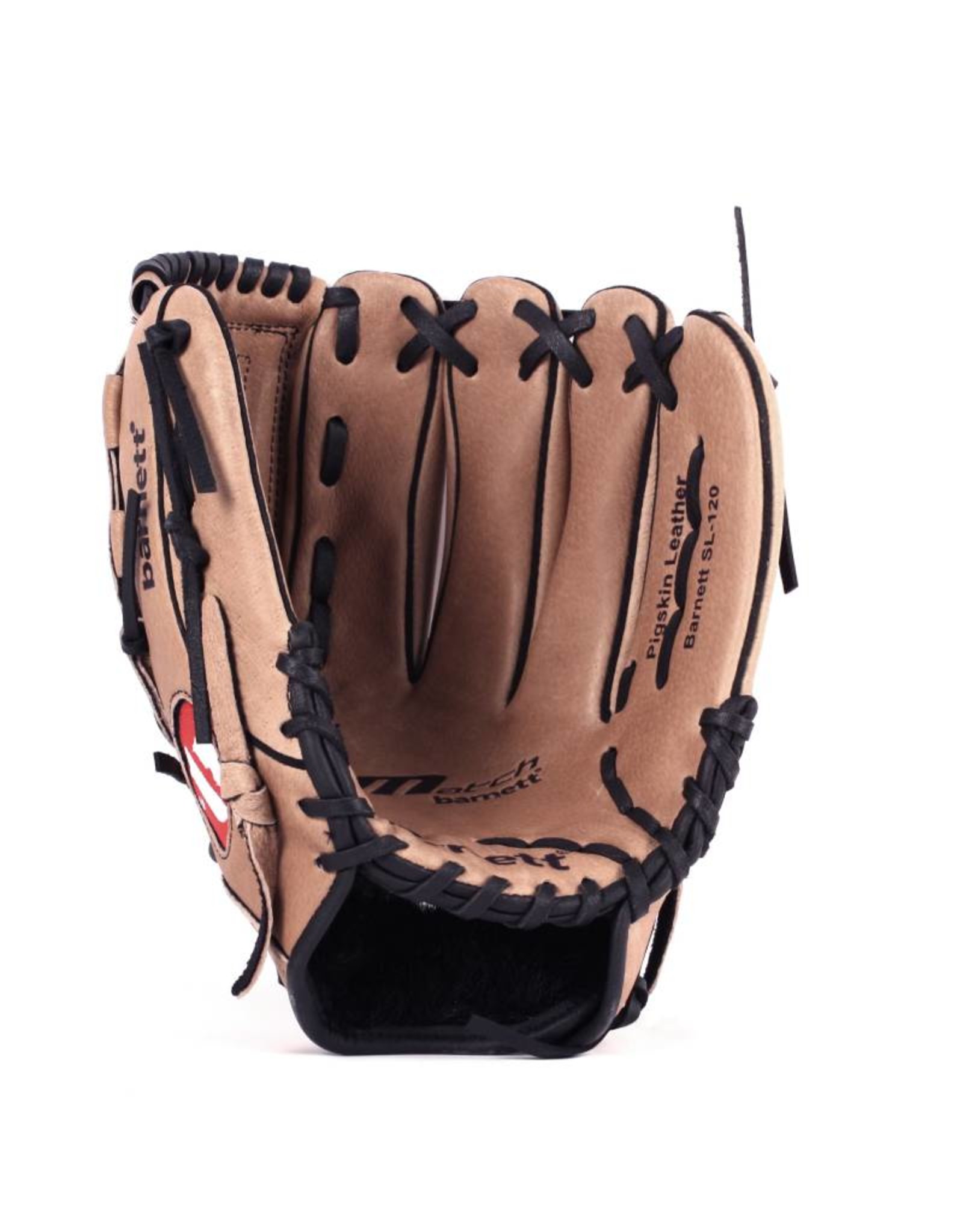 SL-120 Baseball gloves in leather infield/outfield, size 12", brown