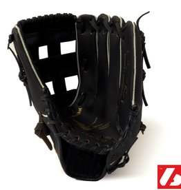 JL-125 Vinyl baseball glove, Outfield, size 12,5", Black