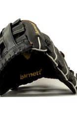 JL-125 Vinyl baseball glove, Outfield, size 12,5", Black