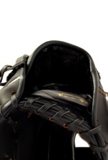 JL-125 Vinyl baseball glove, Outfield, size 12,5", Black