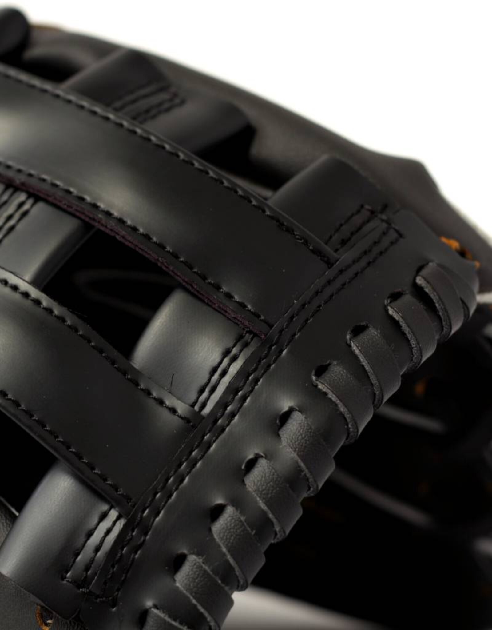 JL-125 Vinyl baseball glove, Outfield, size 12,5", Black