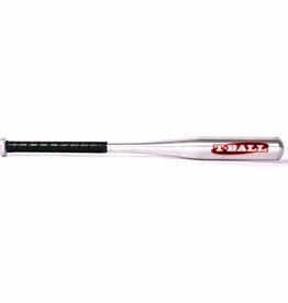 T-BALL Aluminium baseball bat, Size 25'' (71,12 cm), Silver metal