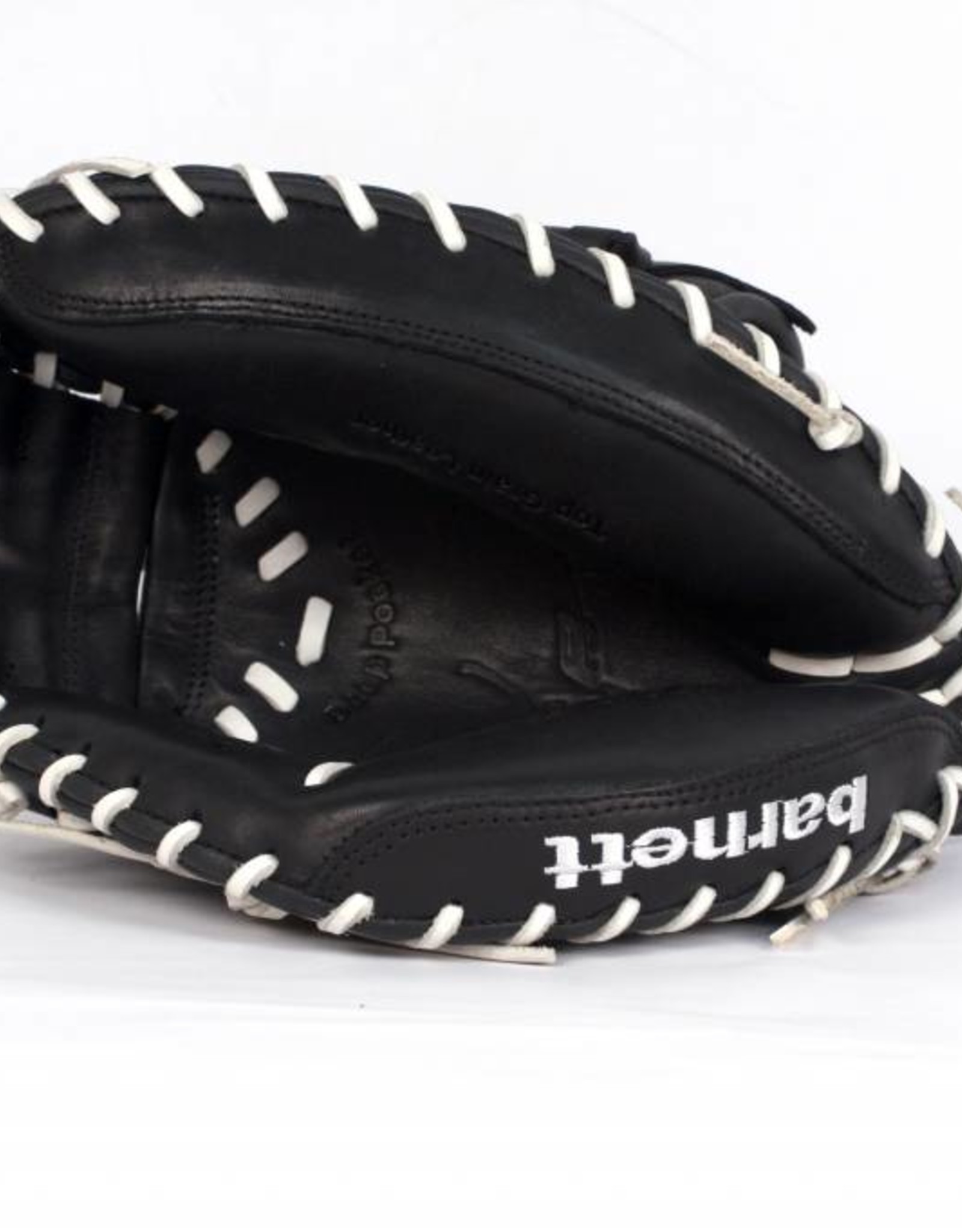 GL-201 Competition catcher baseball glove, genuine leather, adult 31'', Black