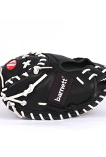 GL-201 Competition catcher baseball glove, genuine leather, adult 31'', Black