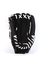 GL-125 Competition baseball glove, genuine leather, outfield 12.5', Black