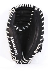GL-203 Competition catcher baseball glove, genuine leather, adult 34'', Black
