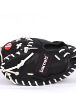 GL-203 Competition catcher baseball glove, genuine leather, adult 34'', Black