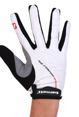 BG-01 Long bike gloves: Light, isolating, high-performance, White