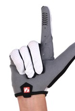 BG-01 Long bike gloves: Light, isolating, high-performance, White