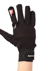 FKG-01 Football gloves for linebacker, with grip, black